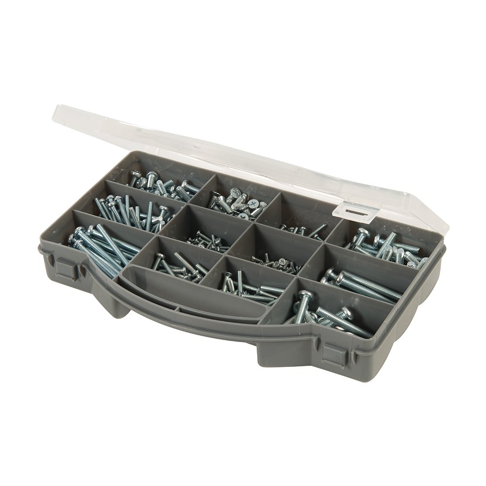 Fixman Silver 110674 Machine Screws Pack 450Pce,
