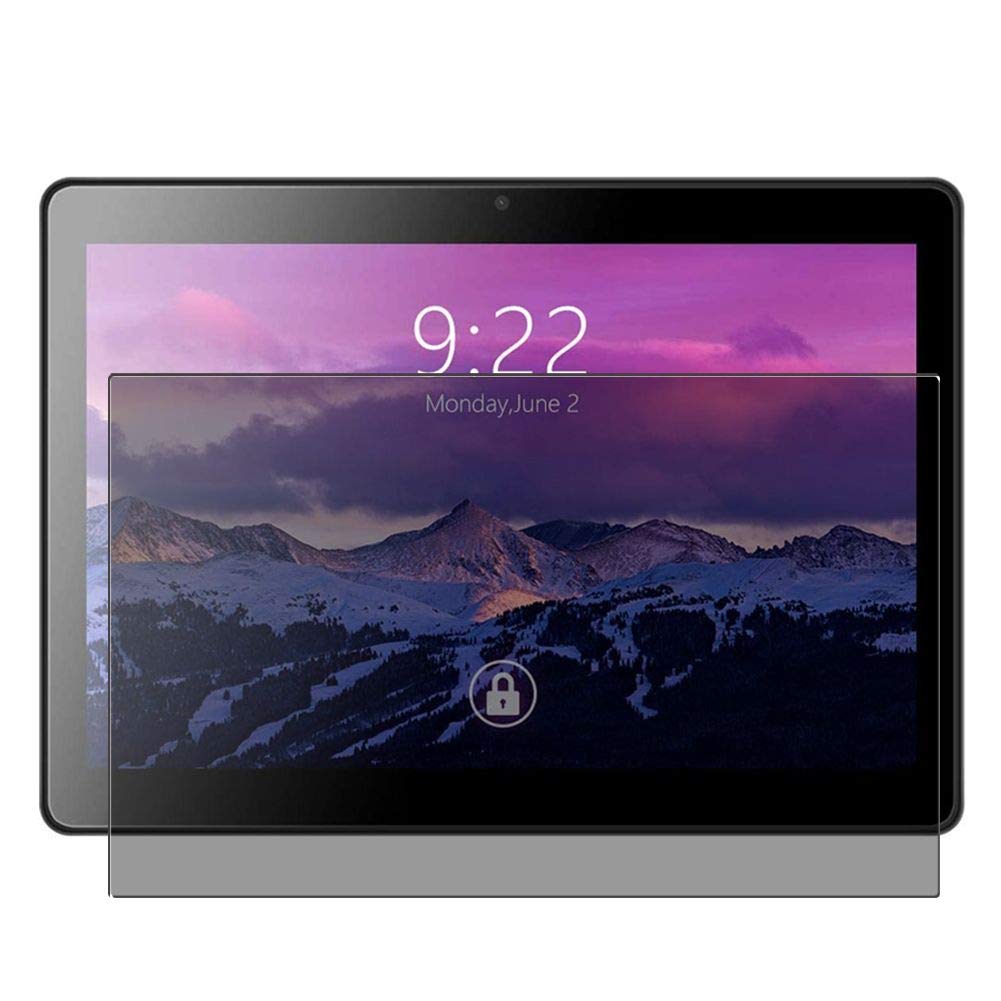 Vaxson Anti Spy Screen Protector Compatible with ODLICNO 10.1 Inch Tablet, Screen Protector Privacy Protection [Not Tempered Glass] Privacy Screen Protector