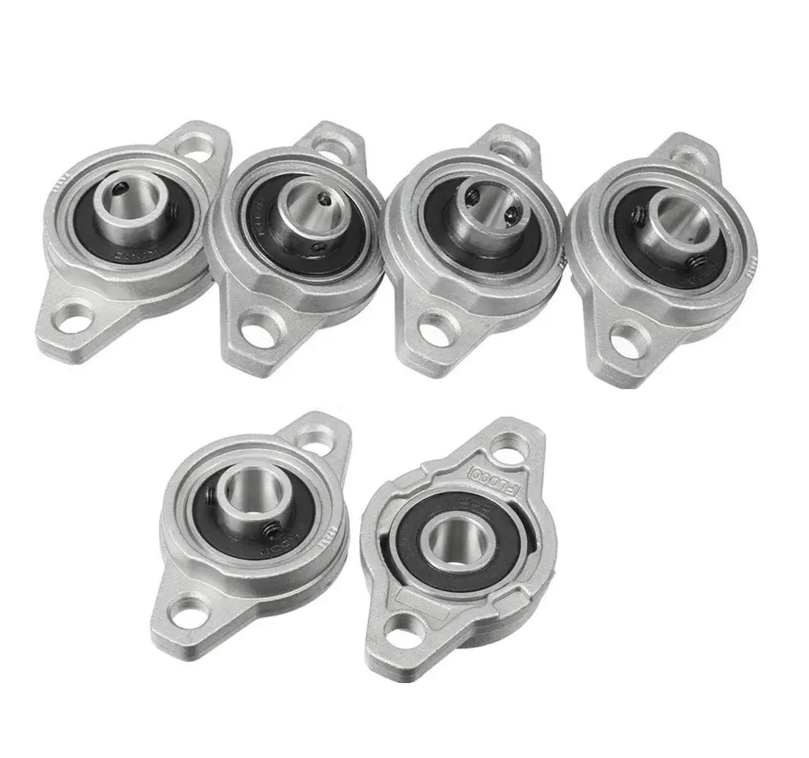 4 piezas KFL KFL001 KFL004 KFL005 KFL000 KFL08 Kfl08 8mm 12mm bloque de almohada rodamiento de diamante eje de rodamiento lineal(KFL005 25MM)