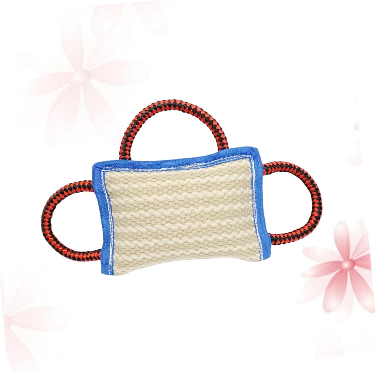 Jute Dog Bite Pillow Durable Chewing for Training Teeth Pet Bite Pillow for Chewers Playful Dogs