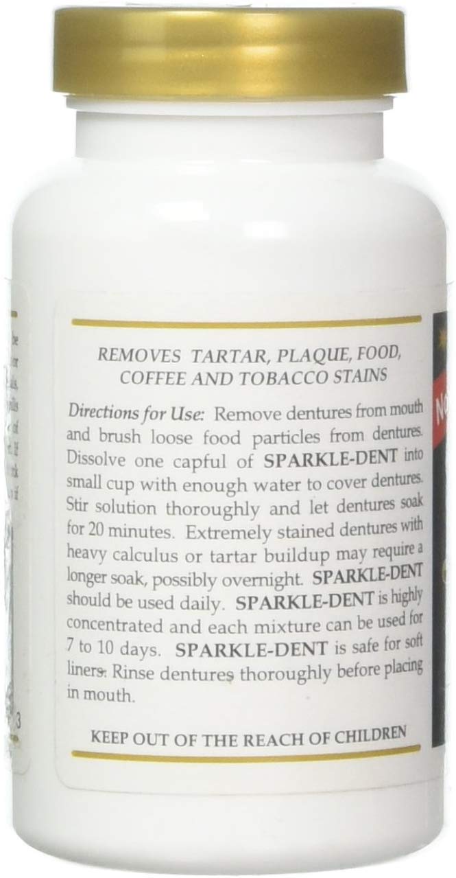 WalterDrake Clear Sparkle Dent Denture Whitener