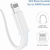 Cable cargador para iPhone QZIIW de 10 pies, [Certificado Apple MFI] Paquete de 3 cables USB a Lightning extra largos de 10 pies, cable de carga Apple de 10 pies para iPhone 14 13 12 11 Pro Max Mini XR X 9 8 7 Plus 6s y iPad 7