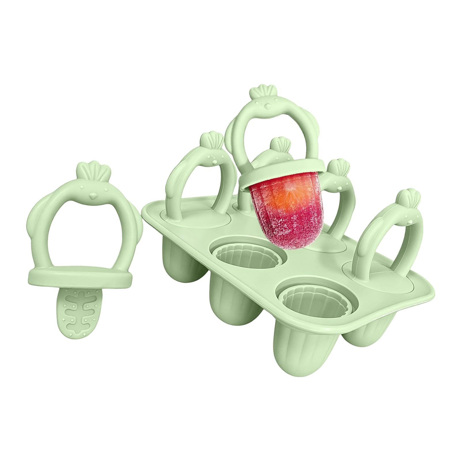 PANGBOER Sustainable Dessert Molds for Creating Cold Snacks At Home Without Sticking Best Ice Cream Molds