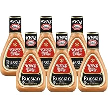 Kens Steak House Russian Dressing, 16 Fl Oz Pack of 6