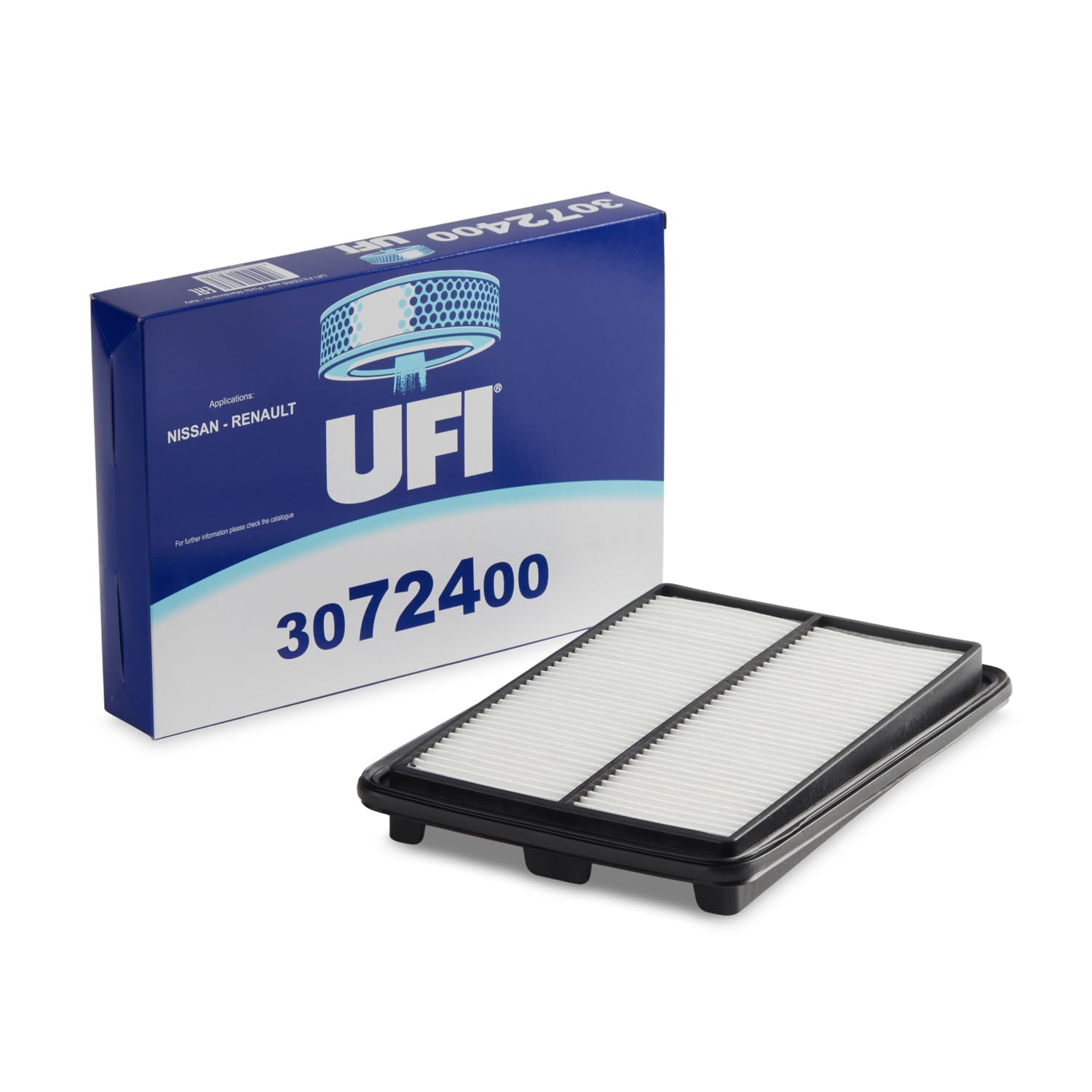UFI Filters, Filtro Aria 27.384.00, Filtro Aria per Ricambio, Adatto a Auto, Applicabile su Modelli di BMW, BMW Alpina e Land Rover