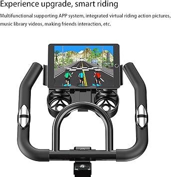 Exercise Bikes For Home Gym, Stationary Bikes Cardio Workout Machine, Silent Magnetic Resistance Indoor Cycling Bike, Silent Indoor Bike for Cardio Workout