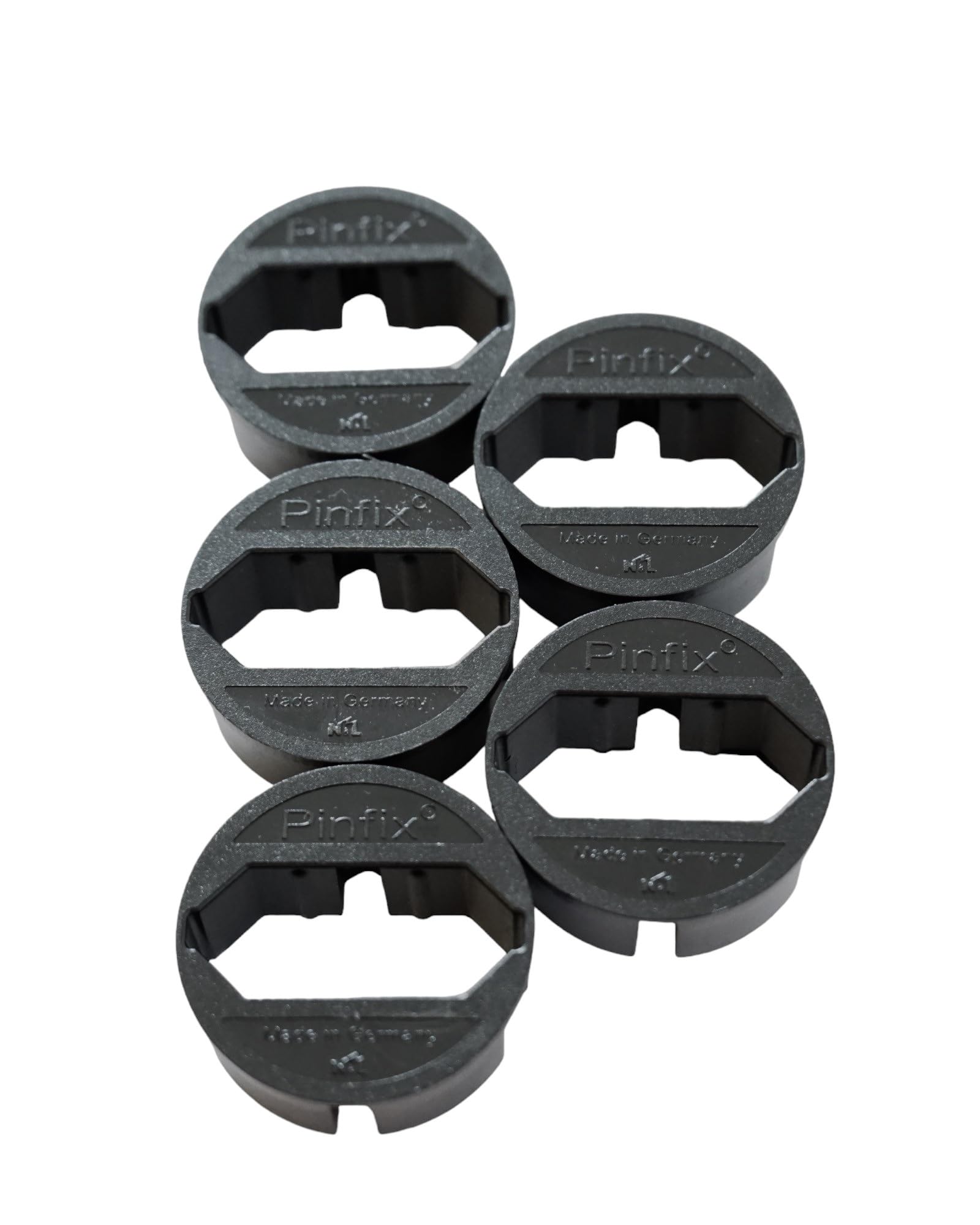 N&L 5x Pinfix Steckdosenadapter (schwarz)