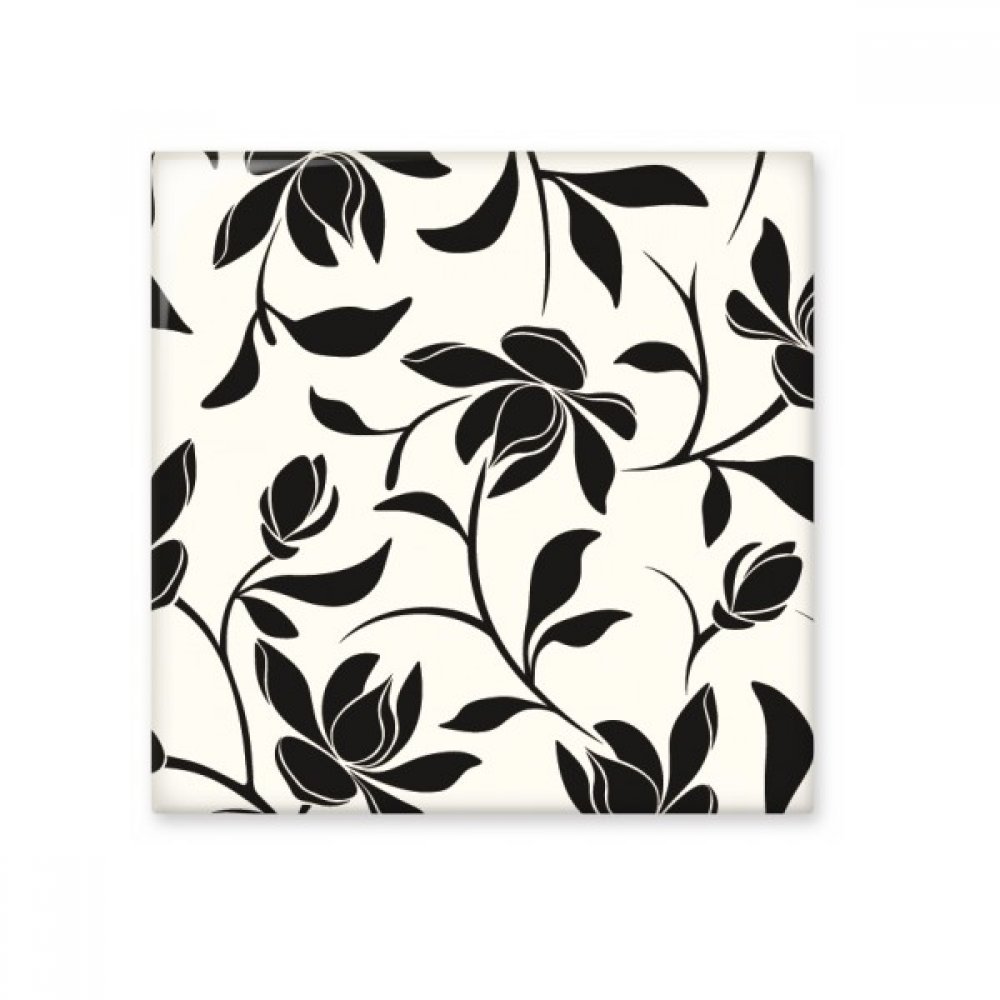 Carreaux de céramique dessin d'art fleur de vigne, cadeau déco original