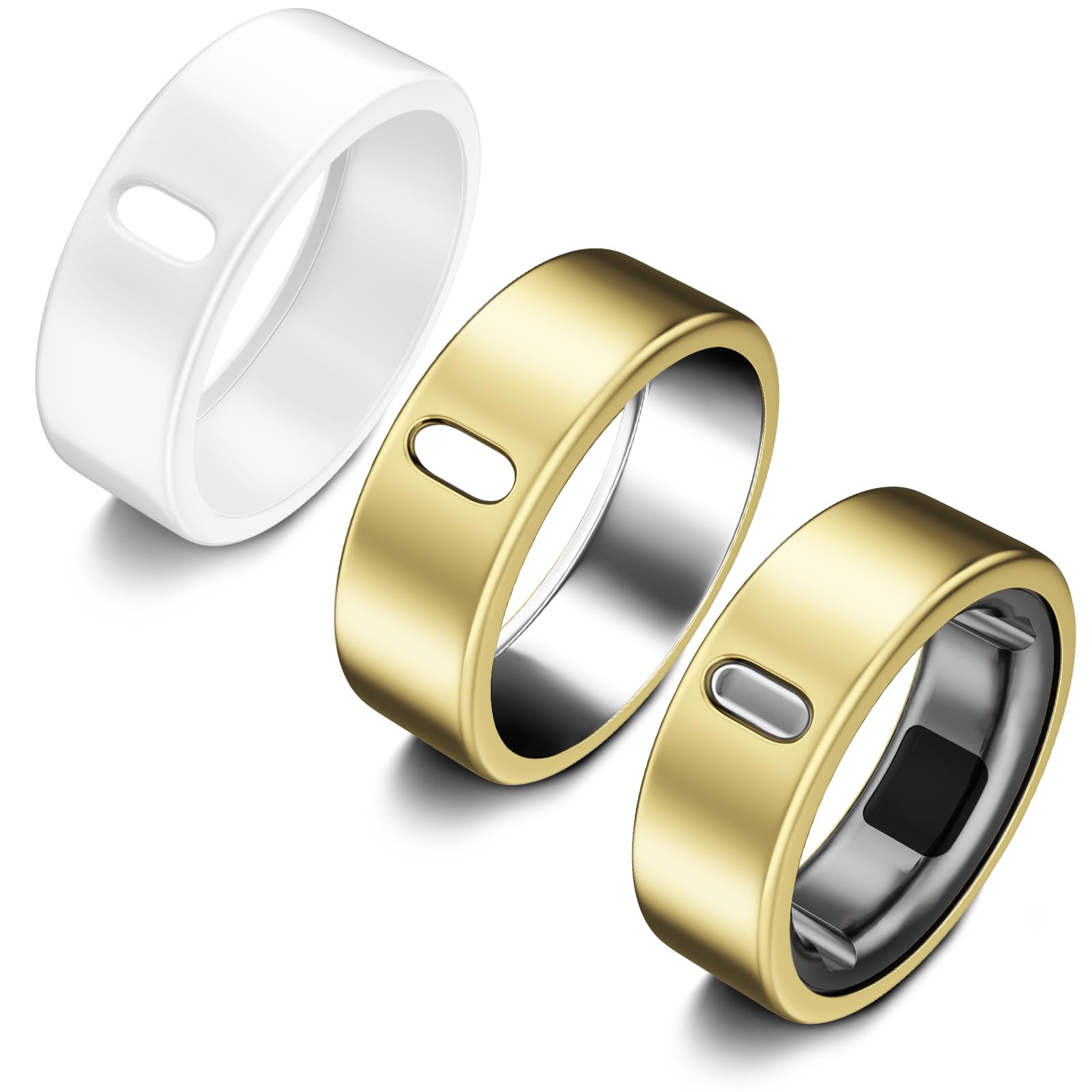3 Pack Cover Compatible for Oura Ring Gen 4 3 Horizon/Heritage Size 11