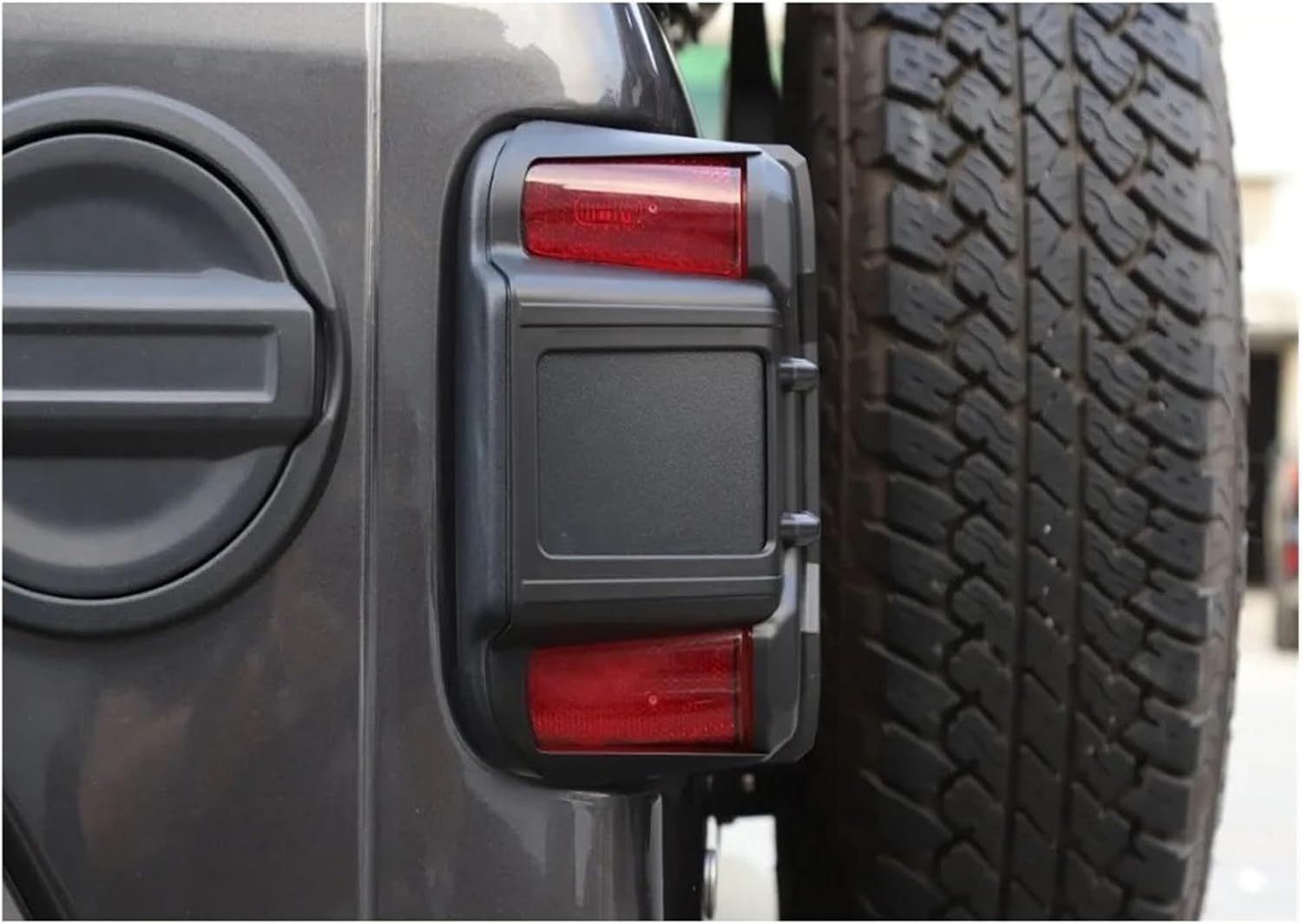 Car Rear Tail Light Lamp Taillight Decoration Cover Compatible With Jeep Wrangler JL 2018 2019 2020 2021-2023 Lamp Hoods Accessories