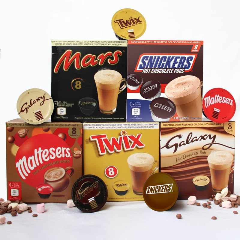 Mars Hot Chocolate Pods - Dolce Gusto Compatible - Italia | Ubuy