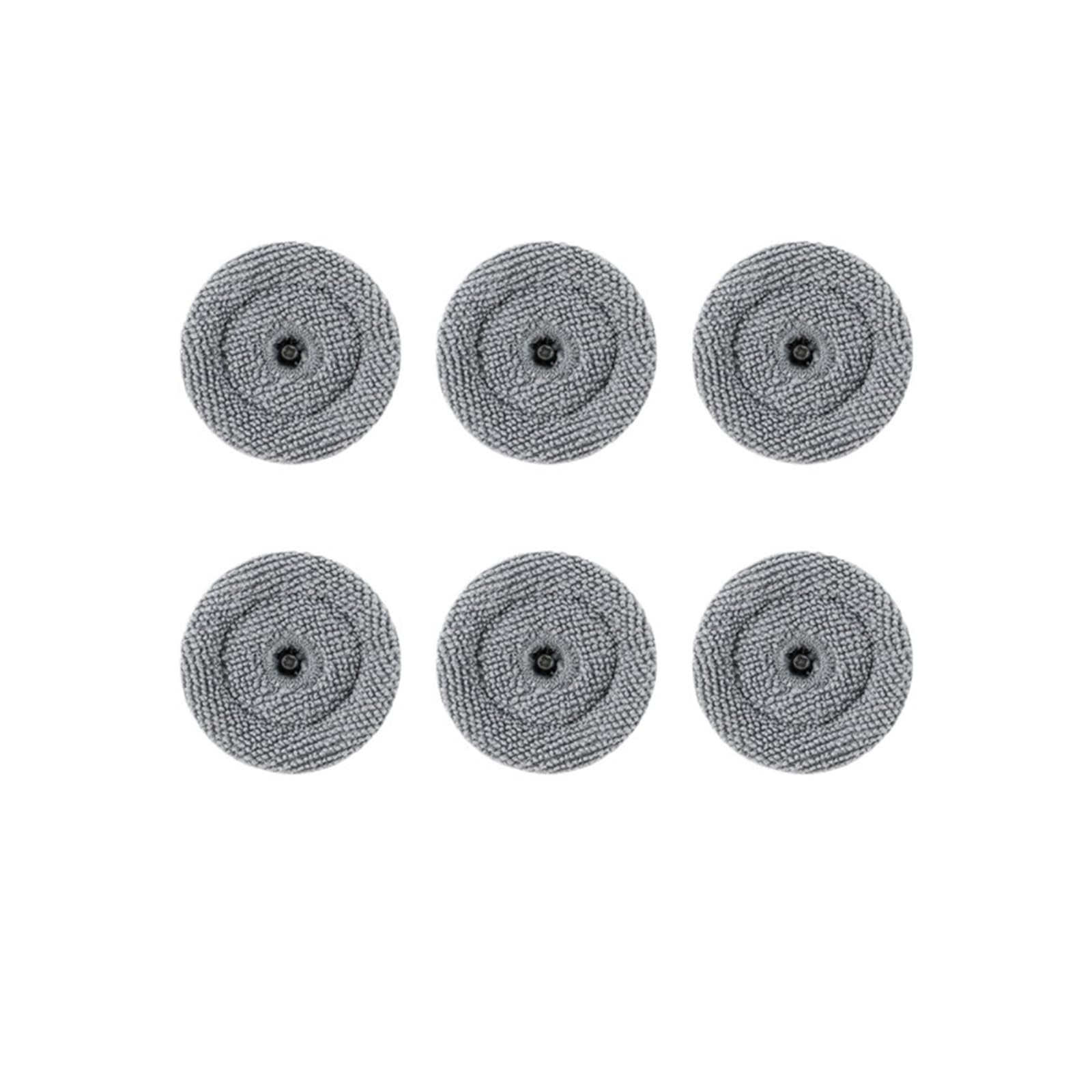Chiffons ronds anti-traces pour Xiaomi et Roborock S8 MaxV Ultra - 6pcs