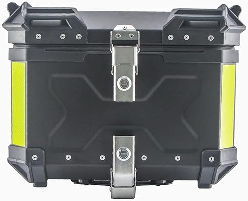 SHABOZ Maletín de motocicleta, caja trasera de motocicleta, caja de almacenamiento universal de aluminio para B-M-W R1250GS para Hon-da CRF1000L