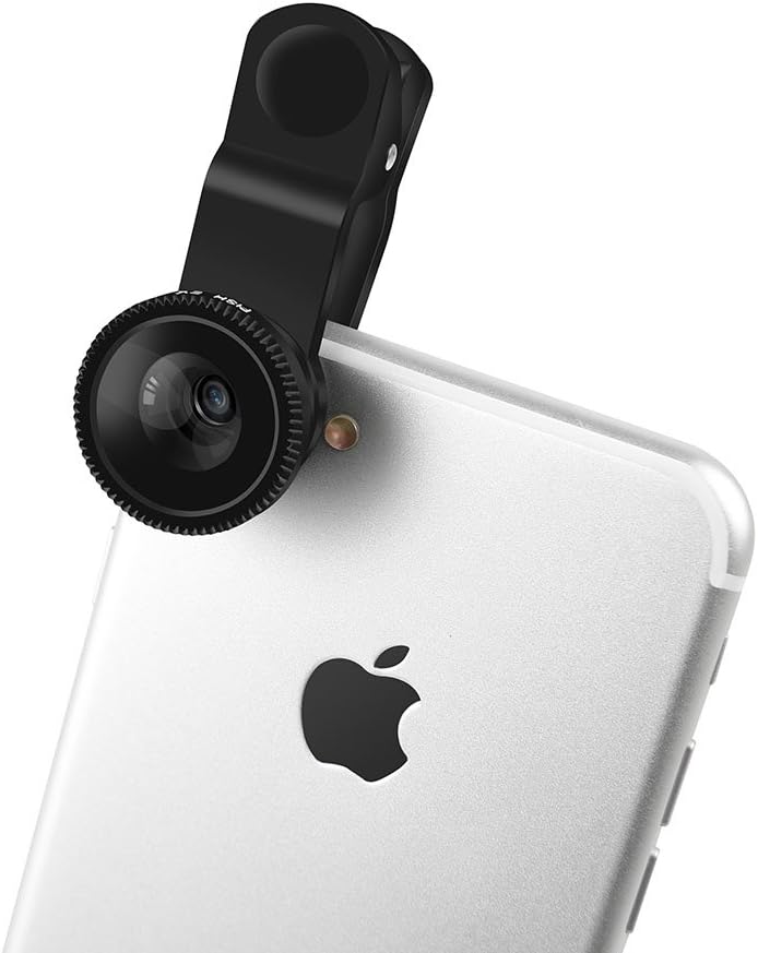 3 in 1 1 with The Highest Degree of 180 + 0.67x Wide+ 4X Marco,0.4X fisheye Lens iOS Android Intelligent Mobile Phone