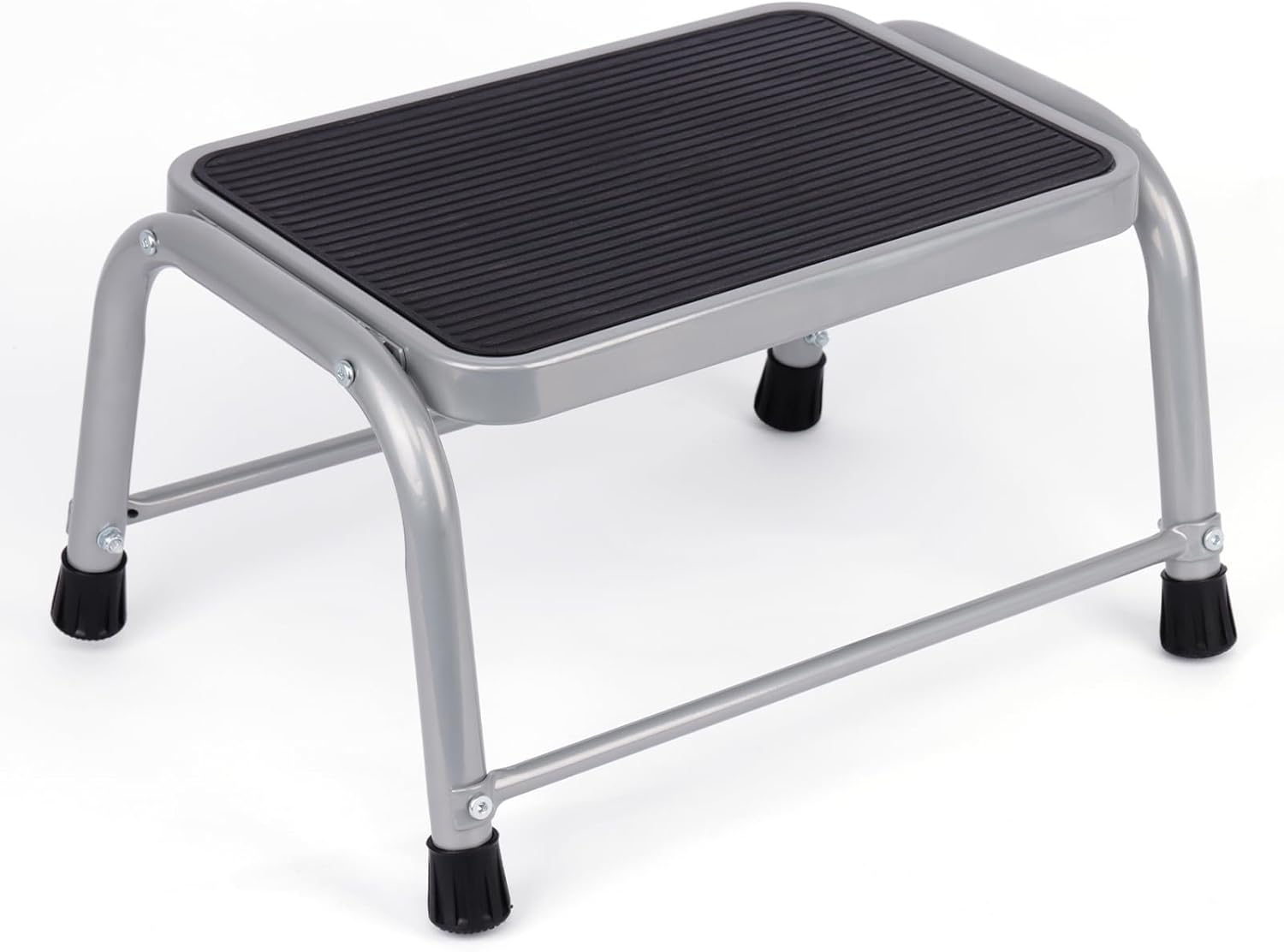 Valeo Step Stool,Step Stools for Adults Kids with Non-Slip Rubber Feet, 600 Lbs Capacity, Heavy-Duty Metal Step Stool for Kitchen, Bathroom, RV, Camping, Office, Bed Steps for High Beds