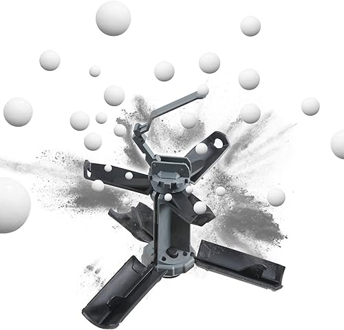 Miniatura 7 de Lancer Tactical - GBR Outdoor 130 - Ducha de impacto BB ABS con resorte redondo para Airsoft, paquete de 2