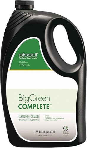 Miniatura 5 de Bissell BigGreen Commercial BG10 - Máquina extractora de 2 motores de limpieza profunda y limpiador de alfombras comercial-31B6, 128 onzas, botella,