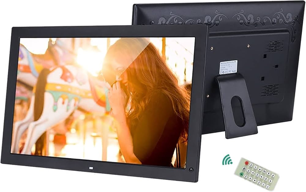 Amazon | スマートデジタルフォトフレーム、18.5インチワイド
