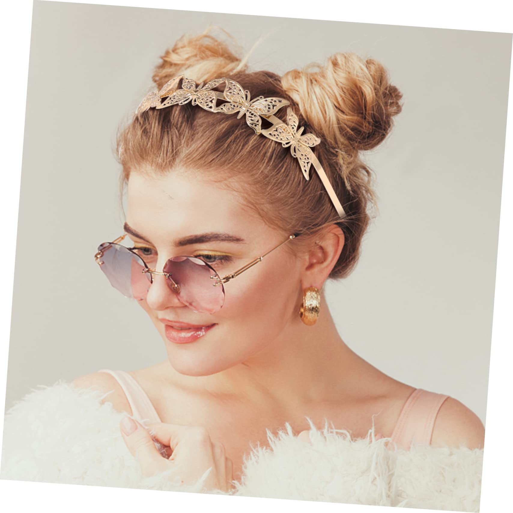 Healeved 20pezzi Headband Decorative Hair Accessories for Girls for Weddings Parties and Special Occasions