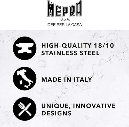 Miniatura 3 de MEPRA Bavaria 102222087 - Juego de cubiertos de 87 piezas, acabado metálico, aptos para lavavajillas