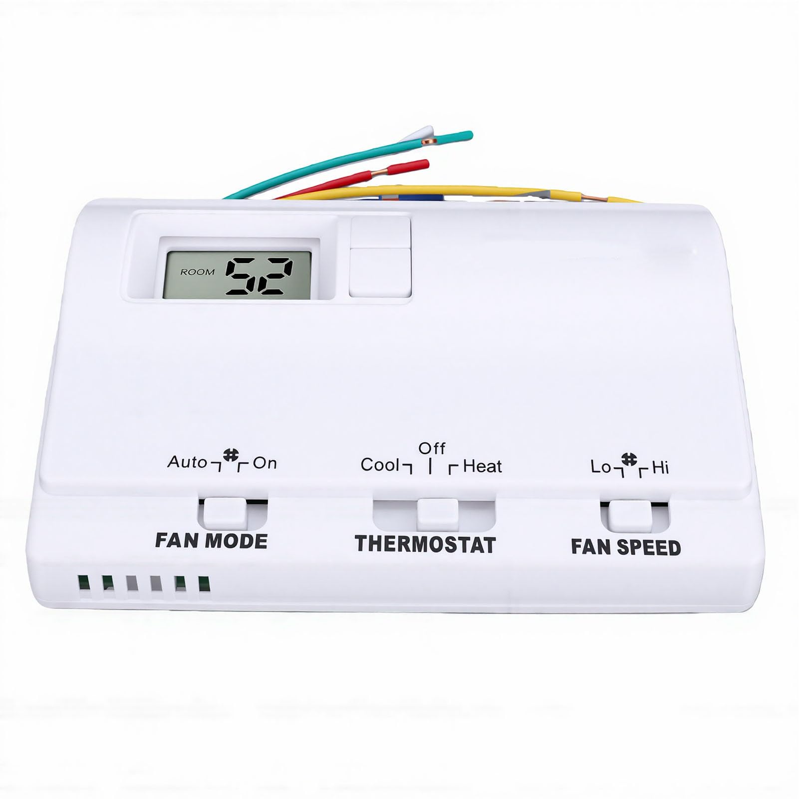 Duokon Termostat do Kampera, Cyfrowy Regulator ścienny, 33°F do 98°F,
