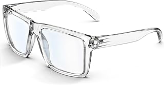 MAXJULI Blue Light Glasses XXL Size Double Extra Large Z87 for Big Wide Heads