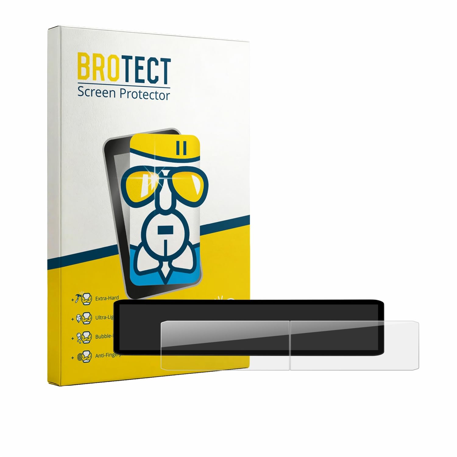 BROTECT Schutzglas für Kia EV2 2026 ccNC Triple Panorama Display