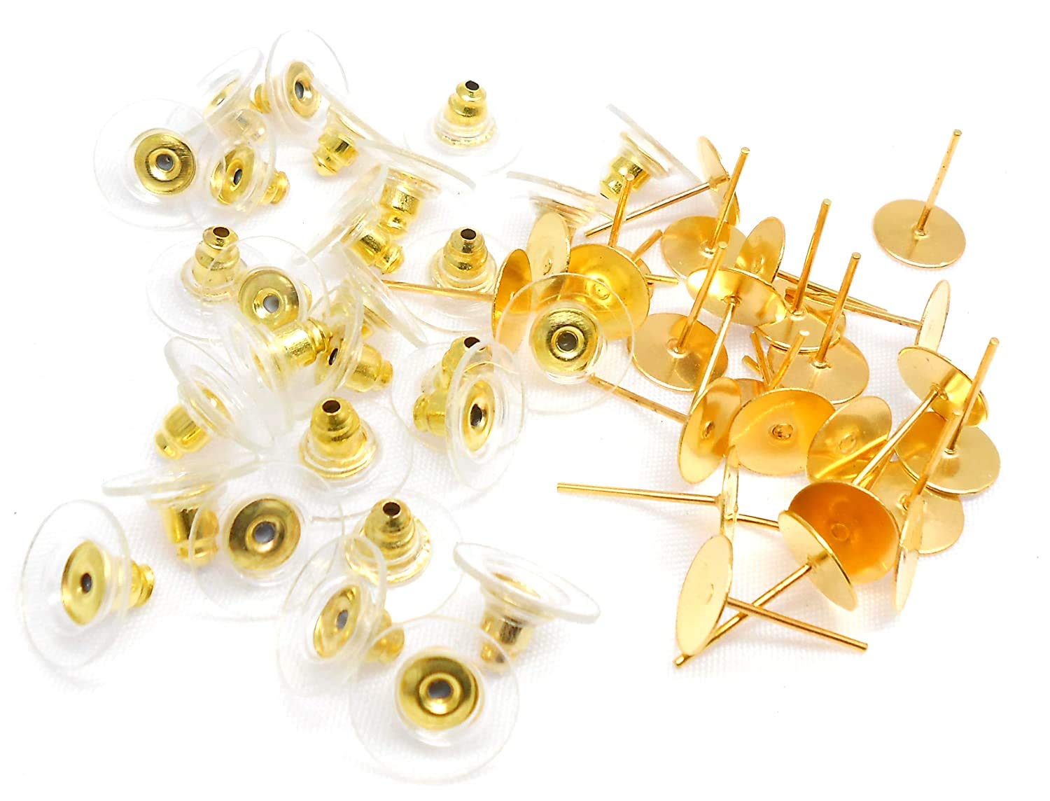 See full amazon price history chart for Crafts Haveli Golden Finished Bullet Metal and Silicon Rubber Push Lock Earring Making Stud for Women and Girls -Combo Pack of 25 Pieces Crafts Haveli Golden Finished Bullet Metal and Silicon Rubber Push Lock Earring Making Stud for Women and Girls -Combo Pack of 25 Pieces (B08R6858ZD) Amazon Price History, Amazon Price Tracker