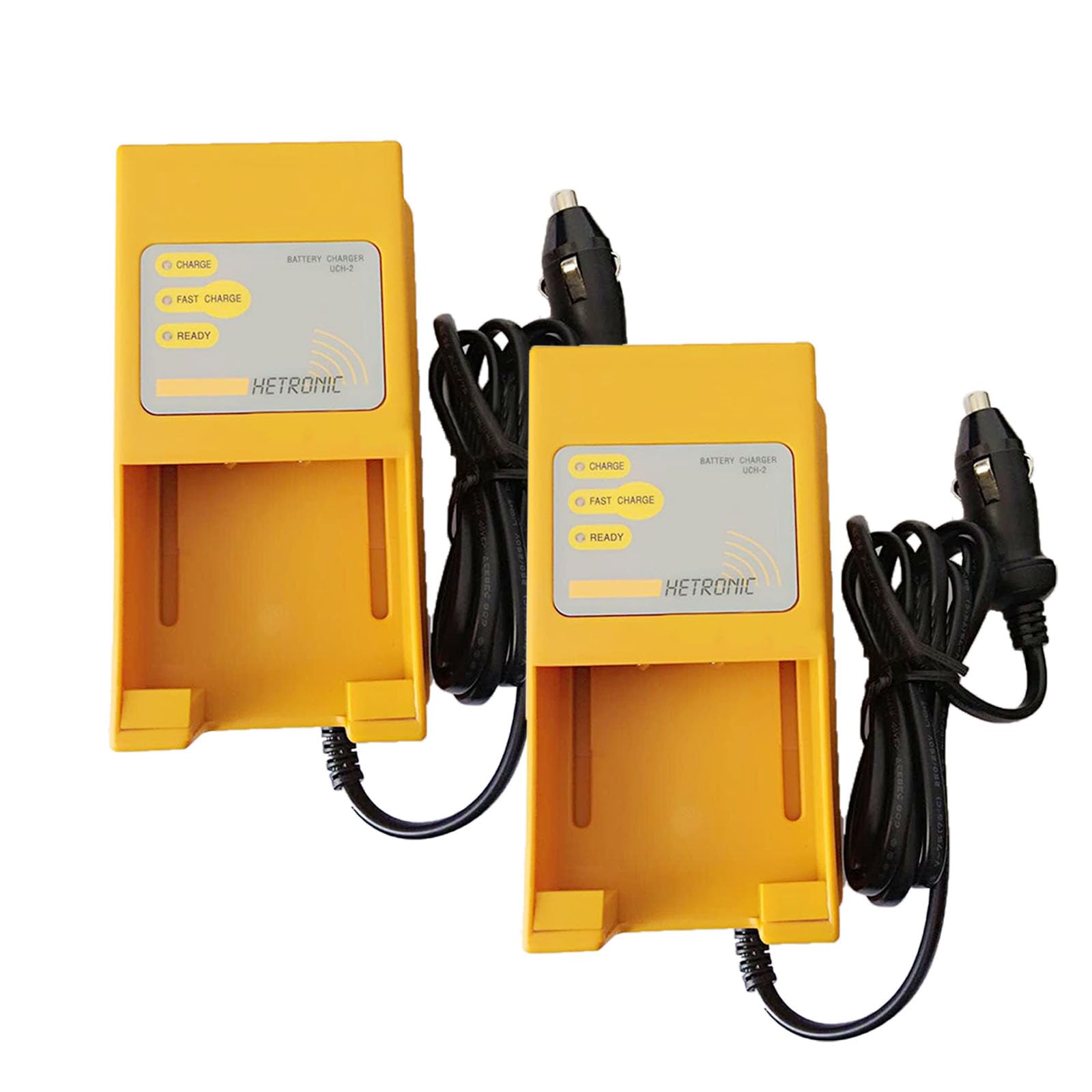 <- Pack of 2 -> 10V-24V 68300900 Battery Charger, UCH-2 Battery Charger for Hetronic 68300900 Battery