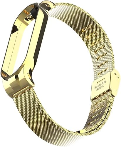Miniatura 4 de T-BLUER Pulsera compatible con Xiaomi Mi Band 5Mi Band 6, correa de acero inoxidable de repuesto para Xiaomi Miband 5Miband 6, accesorios de pulsera
