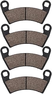Cyleto Front Brake Pads for POLARIS Ranger 800 Crew XP HD 6x6 2010-2015/800 Ranger RZR-4 EPS 2010-2013 / Ranger EV Electric 2010-2015