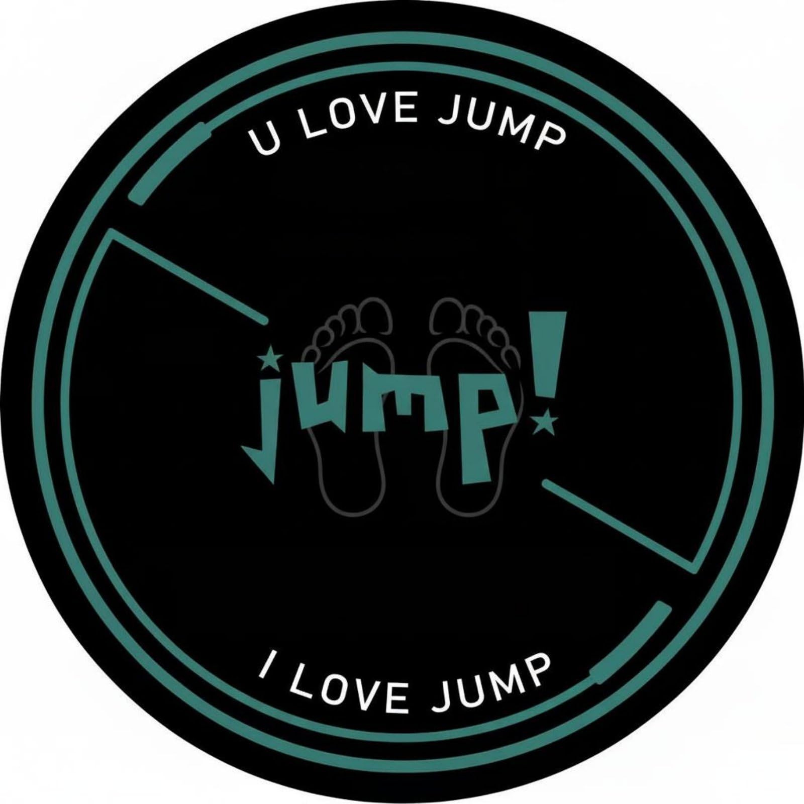 Noise Reduction Round Jump Rope Mat Thickened Jump Rope Mat Multi-Functional Shock Absorbing Exercise Pad Portable for Home Use, Apartment, Round Green 125CM-image-47