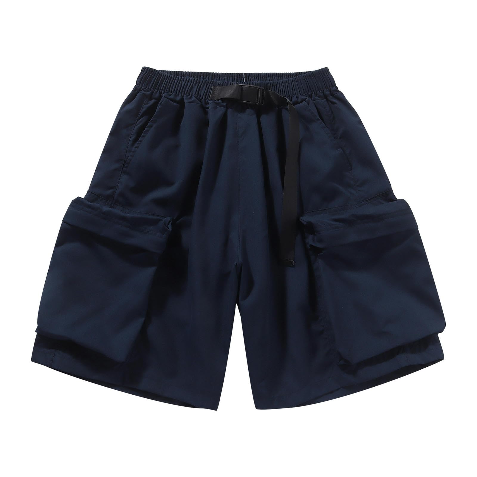 Shorts Herren Sommer Herren Retro -Pocket -Cargo -Shorts Herren Dünne Lockere Gerade Lässige Freizeithosen