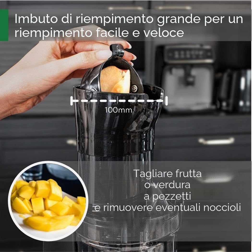 SaftPRO Slow Juicer spremiagrumi adatto Bimby TM6, TM5