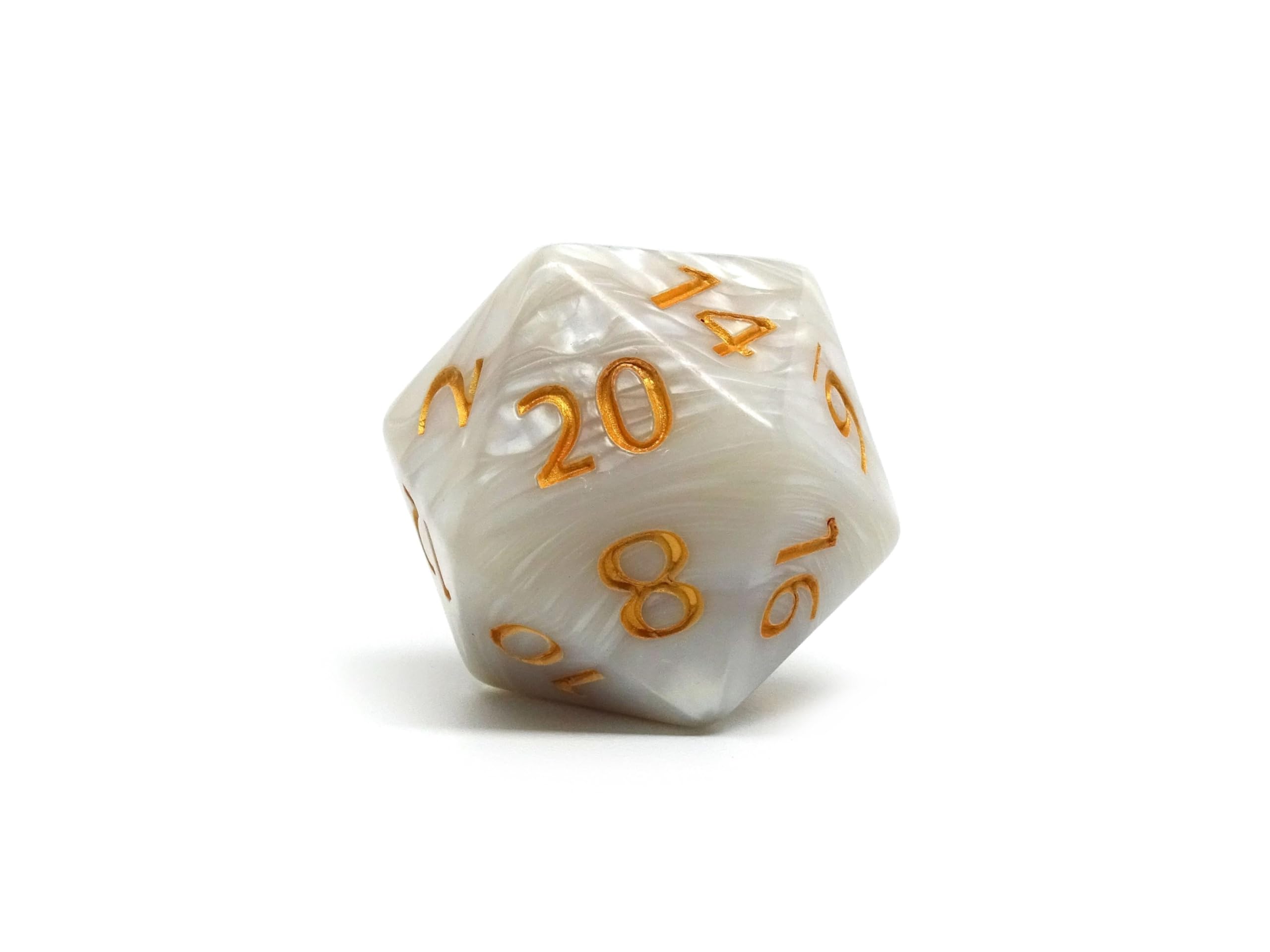 Amazon.com: Giant 55mm Plastic D20 Dice, Billiard Ball Size 20