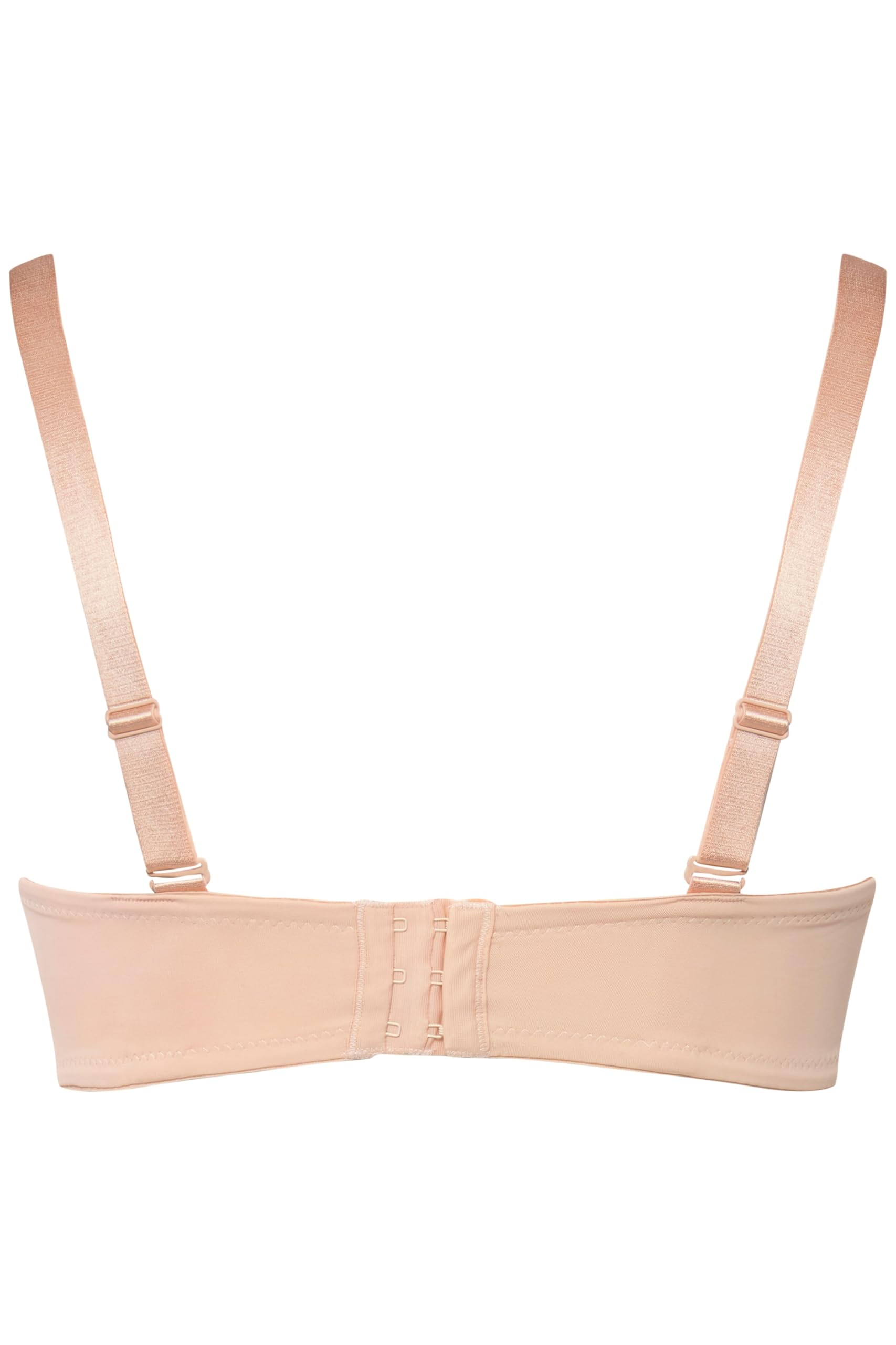 Ulla Popken Reggiseno Multiway da Donna, Coppe morbide, Spalline Rimovibili, Coppa C - E Multiway, Champagne, B