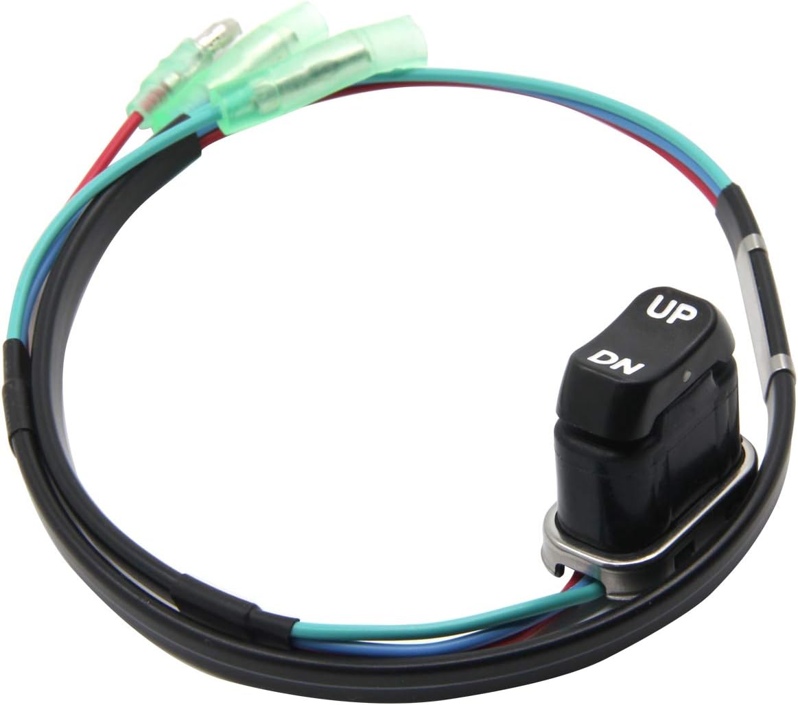 ZOOKOTO Trim & Tilt Switch Remote Control Remote Assembly for Yamaha Outboard Motors 703-82563-02-00 703-82563-01-00 703-82563-02 703-82563-01