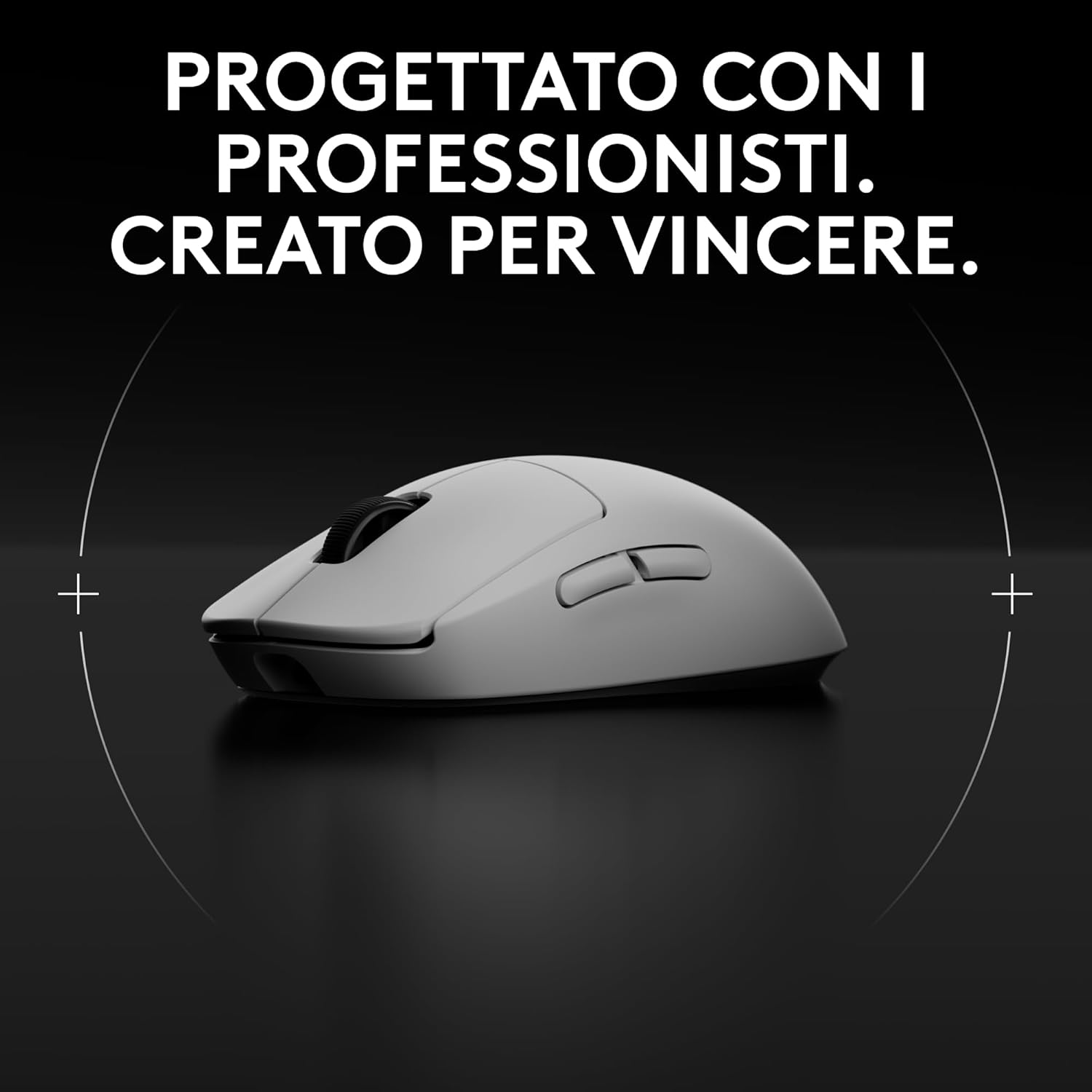 Logitech G PRO 2 LIGHTSPEED Mouse da gioco senza fili, fino a 4 pulsanti laterali magnetici personalizzabili e commutabili, ricarica USB-C, sensore da 32k DPI per PC/Mac - Immagine 2