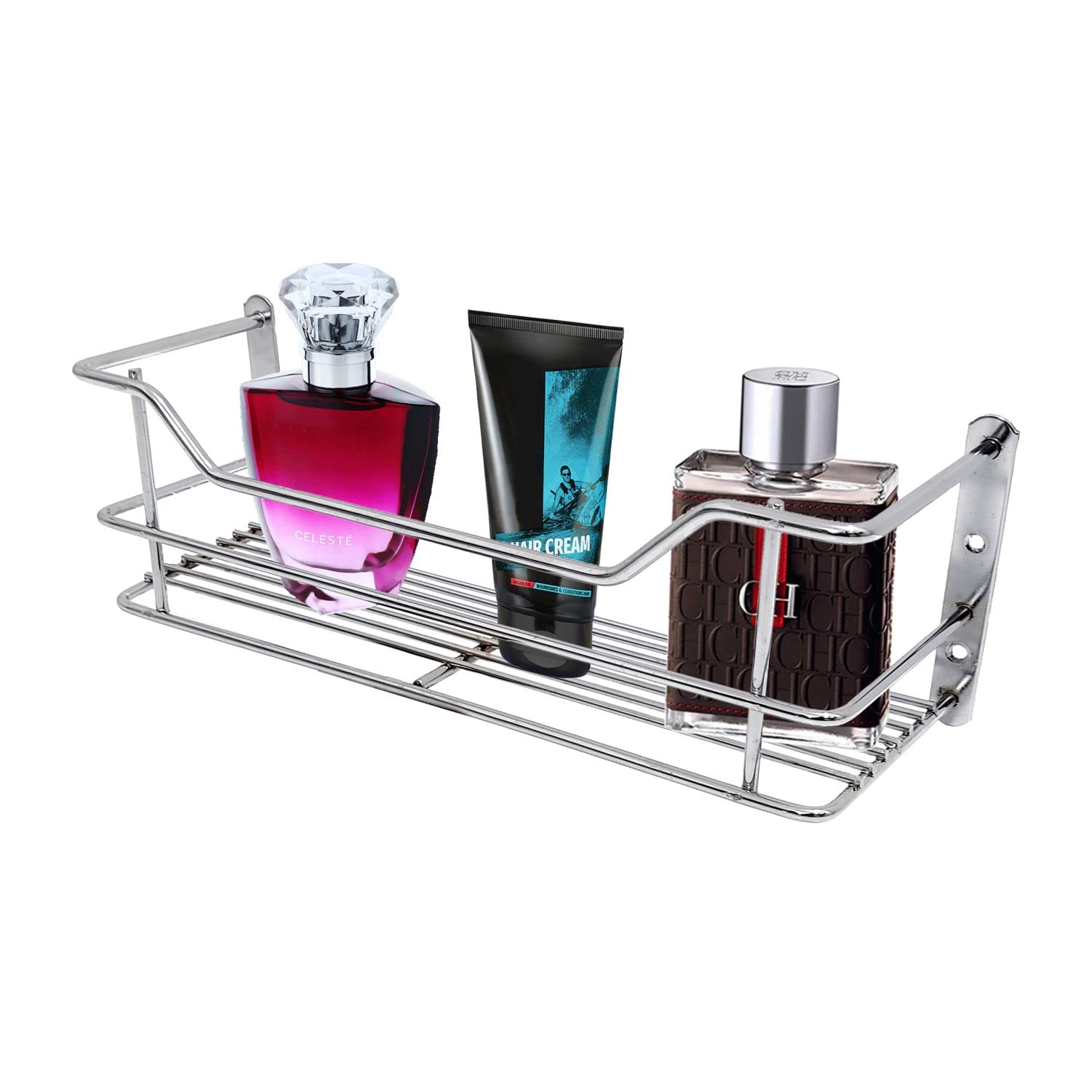 KEEPWELL Stainless Steel Perfume Rack/Shampoo Rack/Bathroom Shelf