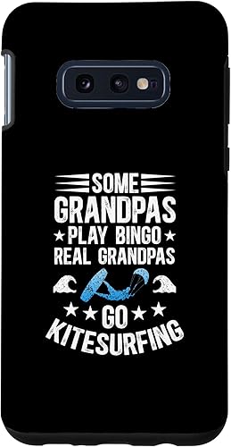 Galaxy S10e Real Grandpas Go Kitesurfing Kitesurf Kiteboarder Kiteboard Case disponible en Yaxa Venezuela