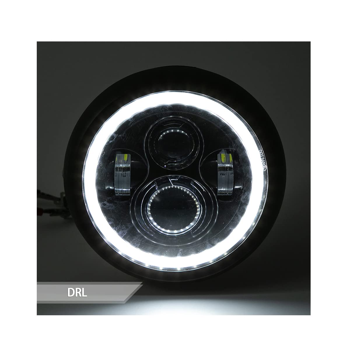 Fari moto da 7,5 pollici Fari anteriori a Led per Cafe Racer Bobber Chopper