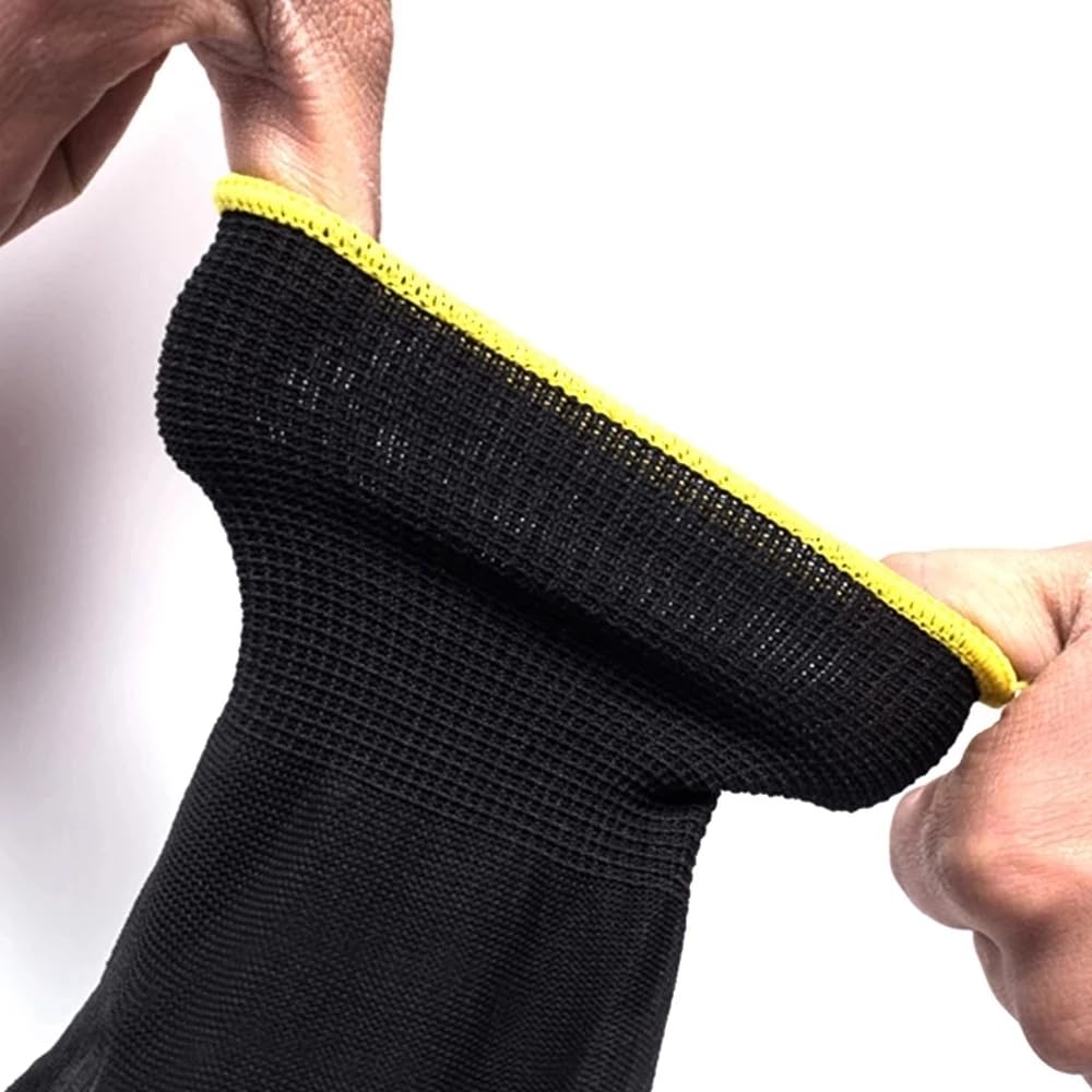 JINGYAN Rękawice wspinaczkowe Safety Work Gloves And Palm Coated Are Suitable For Construction And Maintenance Vehicles