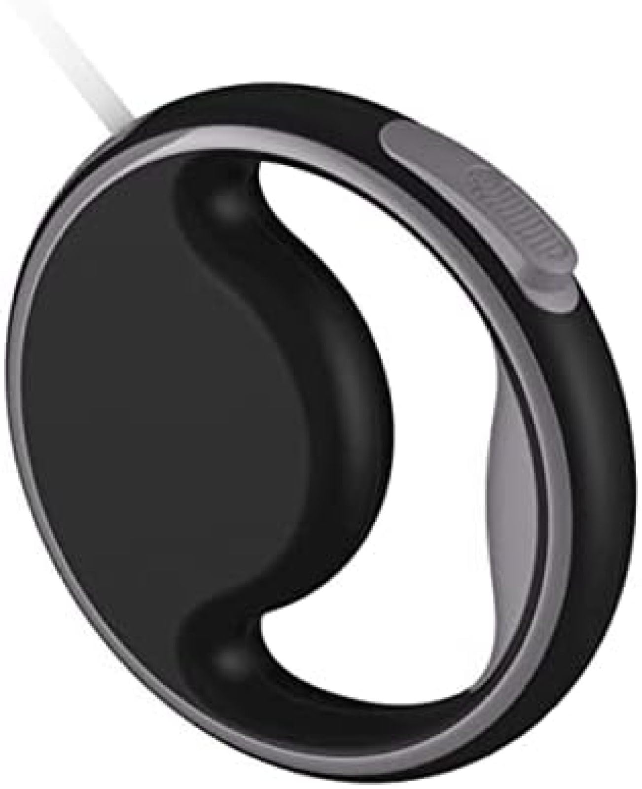 Correa Retráctil para Perros con Dispensador De Bolsas para Caca De 3 M, con Luz LED, Correa Extensible para Perros para Mayor Visibilidad Y Seguridad.,Negro