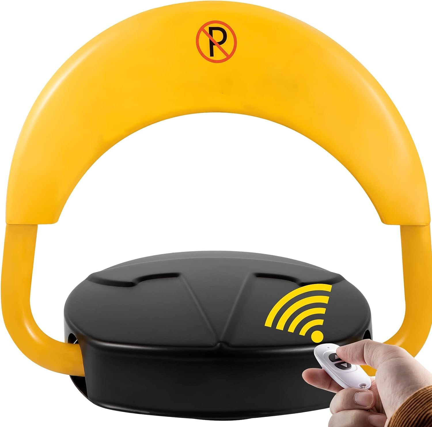 Moonmen Automatic Remote Control Parking Lock Carport Auto Space Stall Barrier Private Car Parking Latch Space Lock Car Park Driveway Guard Saver Automatic Barrier Remote Controlled