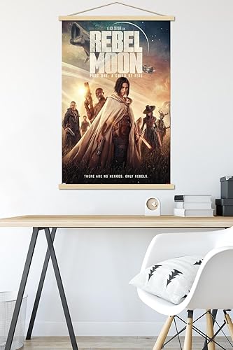 Miniatura 5 de Trends International Netflix Rebel Moon Part One - A Child of Fire - One Sheet Wall Poster with Magnetic Frame