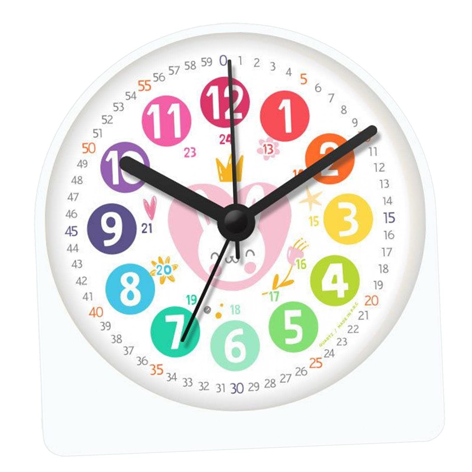 Réveil montre apprentissage sans tic-tac fin des matins difficiles