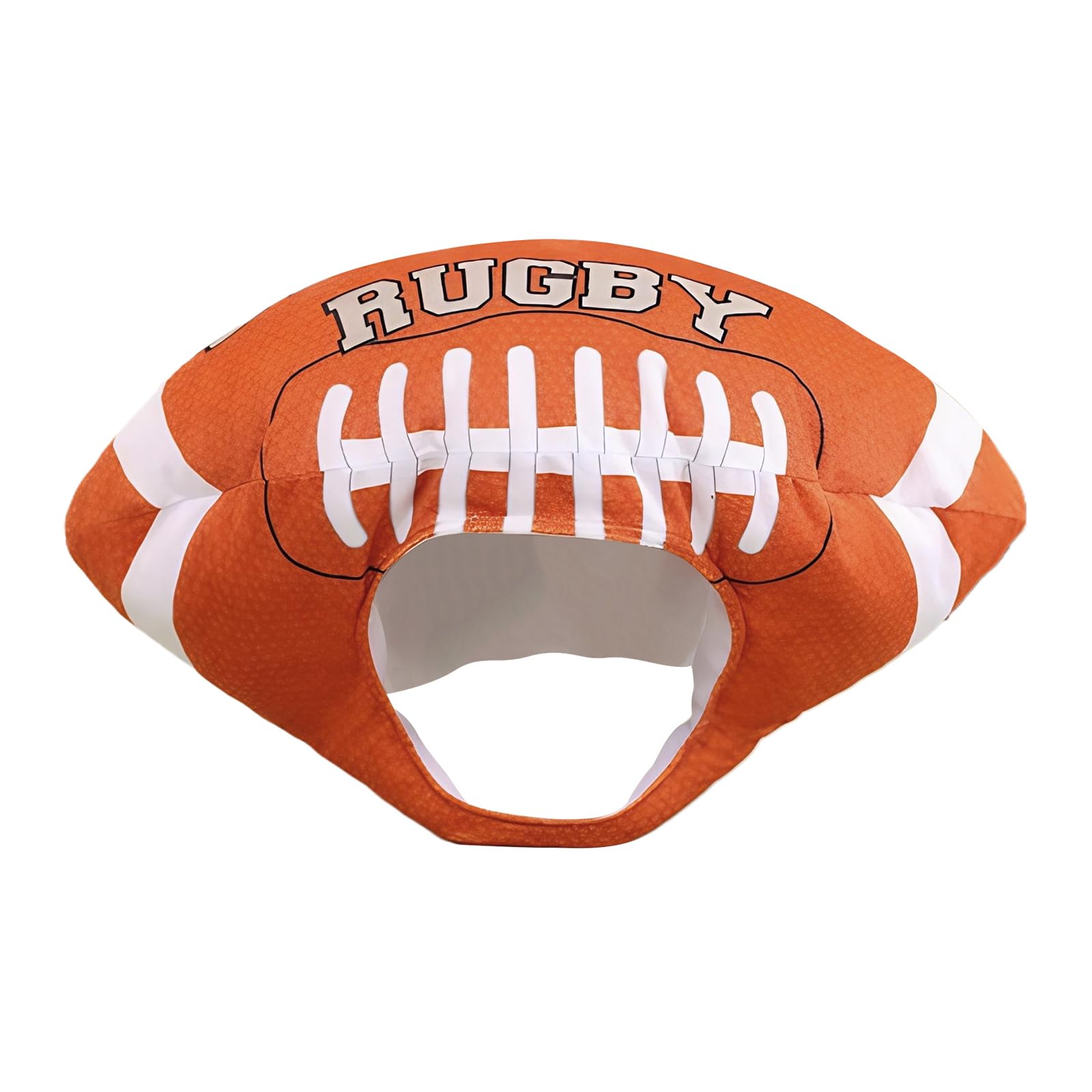 Moonlove Funny Sports Ball Novelty Hat Basketball Football Rugby Badminton Design Available Lovely Plush Stuffed Balls Cap Party Costume Headwear Photo Prop Headgear - Image 2