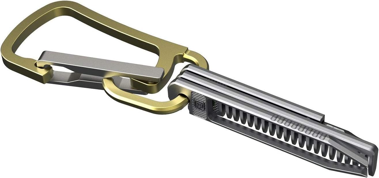 STW-101 Daily Carry Tool Carrier Carabiner, Metal Matte