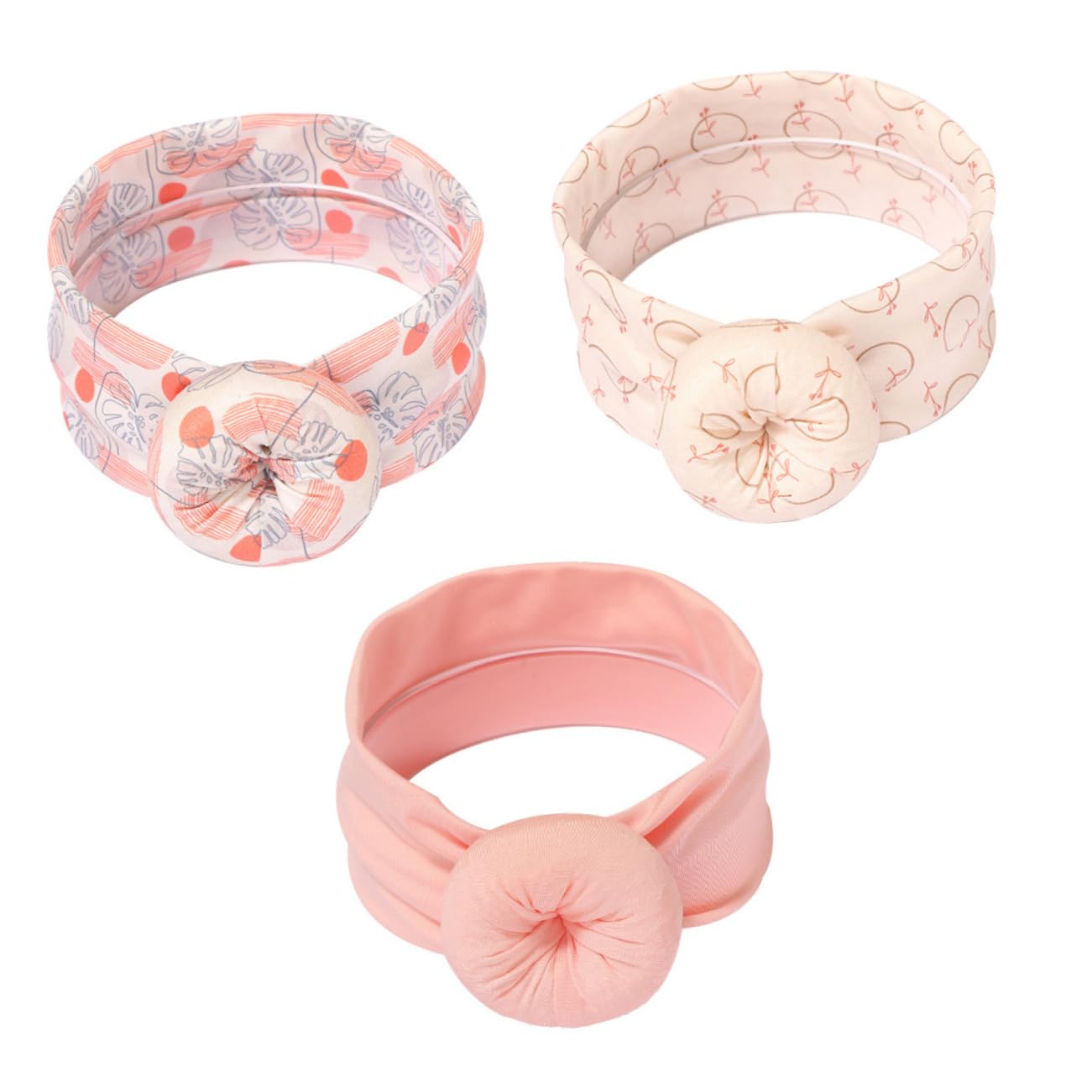 Toyvian 12stücke Teiliges Stirnband Mit Donut- Für Neugeborene Und Kleinkinder Und Dehnbar Für Partys Geburtstage Und Alltag