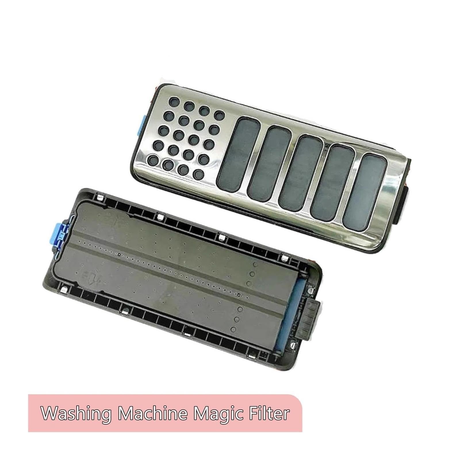 MEA644306 Sostituzione Della Rete Del Filtro Lanugine for Lavatrice, Compatibile Con Lavatrice LG Da 16 Kg, Scatola Filtro In Acciaio Inossidabile, Parte Di Ricambio(Small round hole-1PCS)